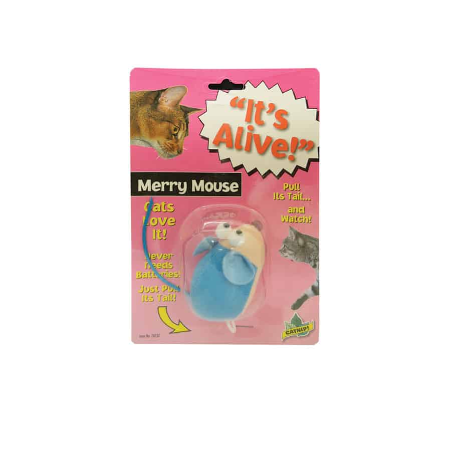 It's Alive Merry Mouse Cat Toy
