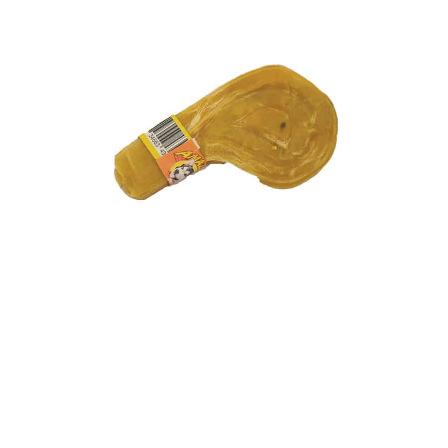 Rawhide Pork Chop 6" Dog Treat