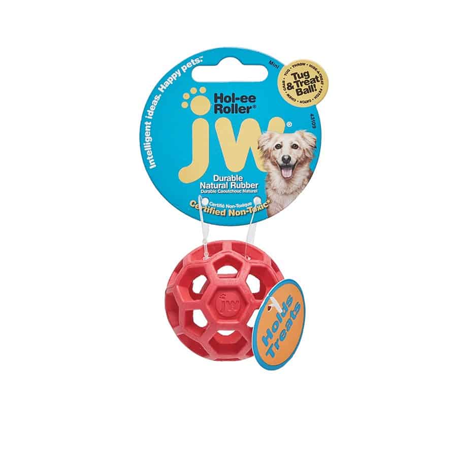 HOL-EE Roller Ball Dog Toy Mini 2"