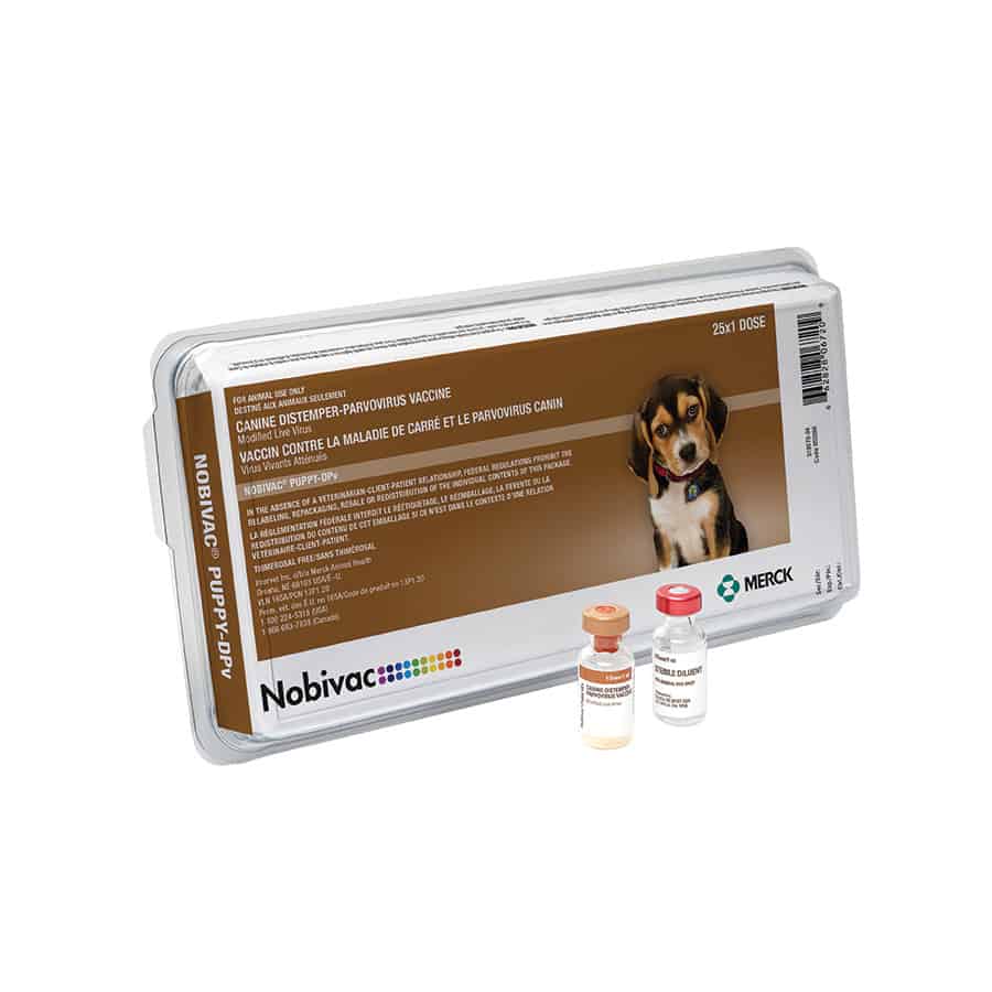 NOBIVAC PUPPY DPV Parvo Vaccine 25x1 Dose