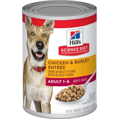 Science Diet Adult Chicken Dog Food Cans