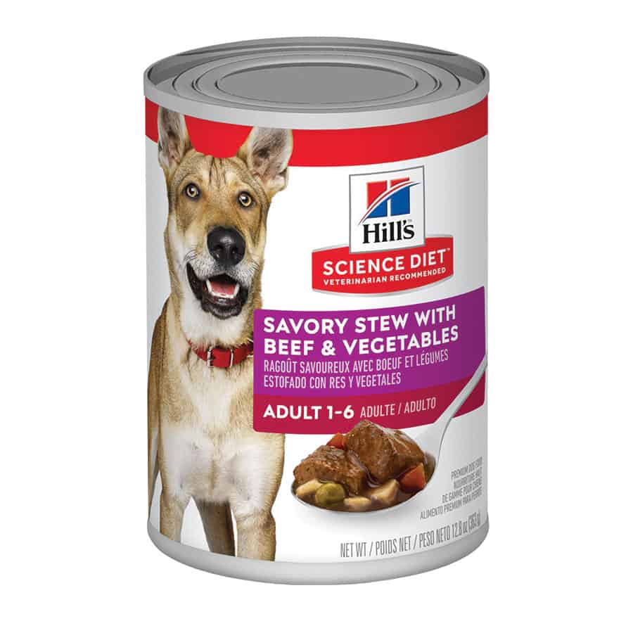 Science Diet Adult Stew Beef Dog Food Cans