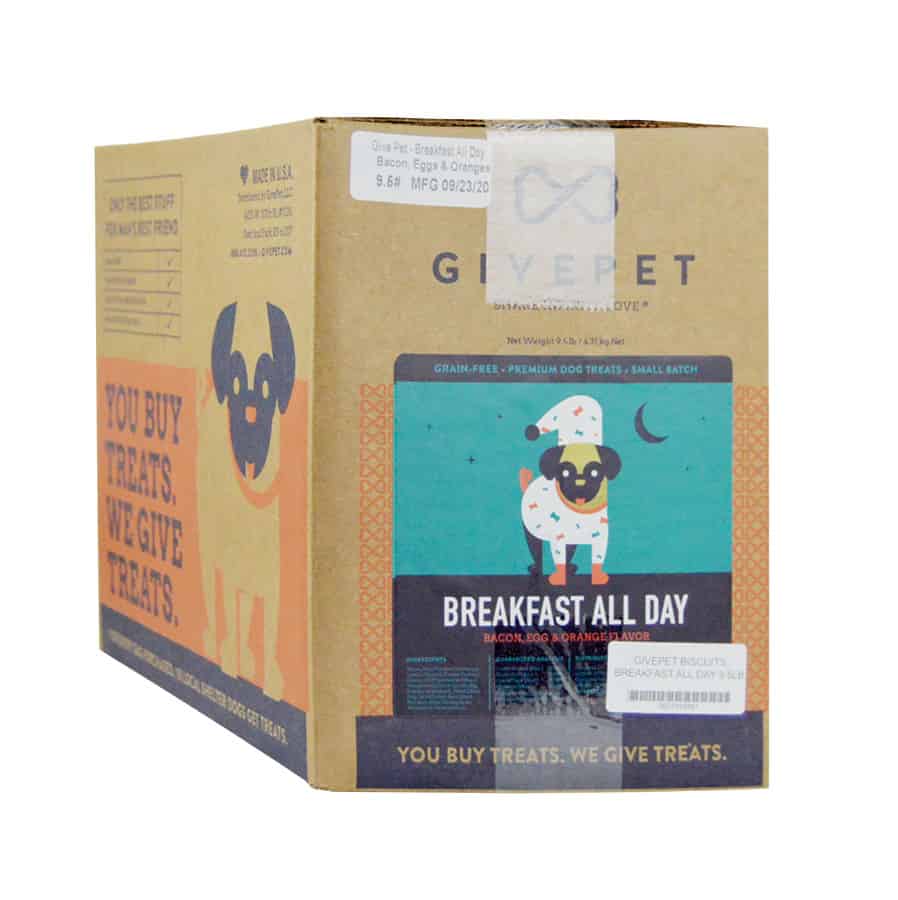 Givepet Dog Biscuits - Breakfast All Day BULK 9.5 lb