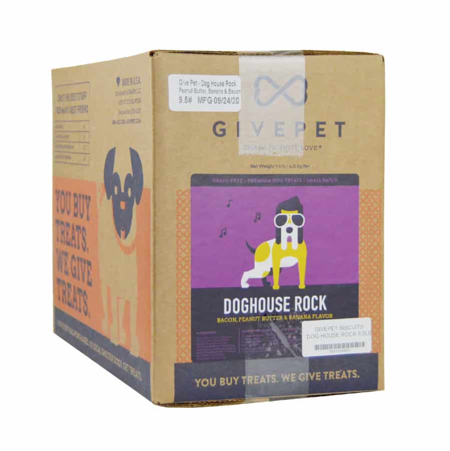 GIVEPET Dog Biscuits - Doghouse Rock BULK 9.5 lb