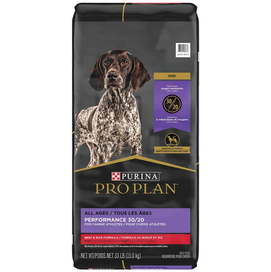 Purina Pro Plan All Ages Sport Performance 30/20 Beef & Rice Dog Food