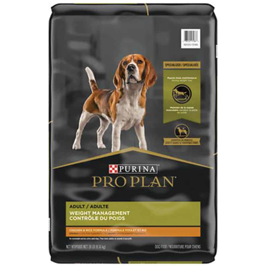 Purina Pro Plan Adult Weight Management Chicken Dog Food 34 lb