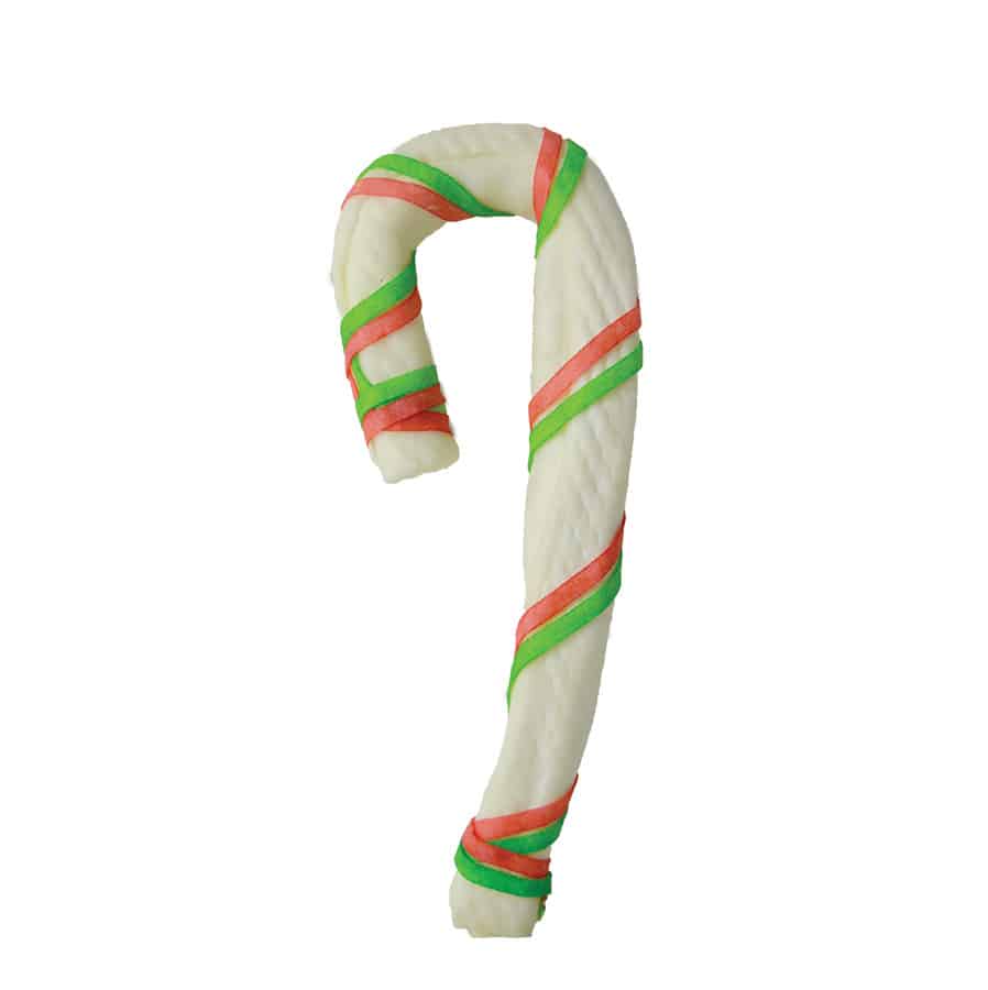Christmas Rawhide Candy Cane 12"
