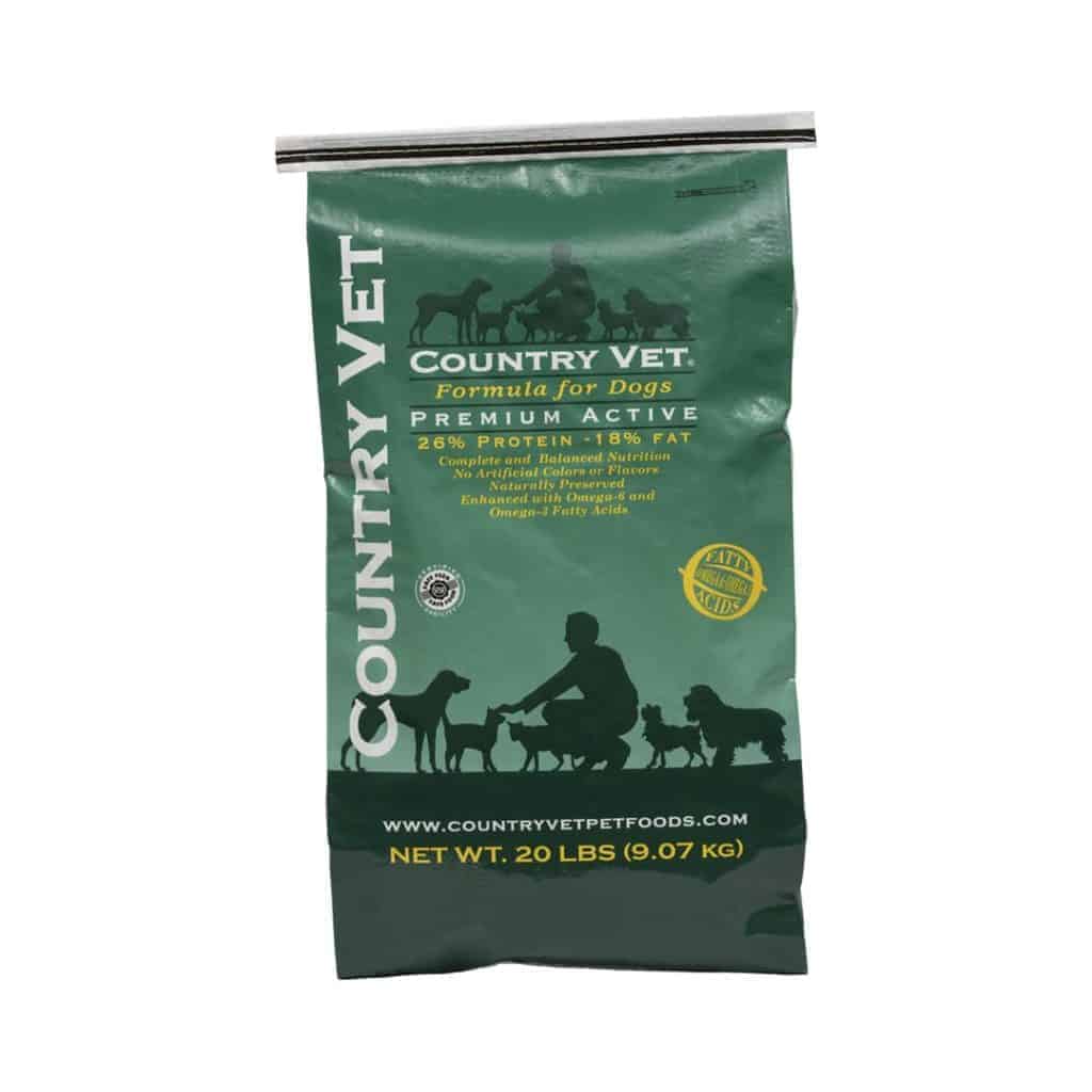 Country Vet Premium Active Formula For Dogs 50LB