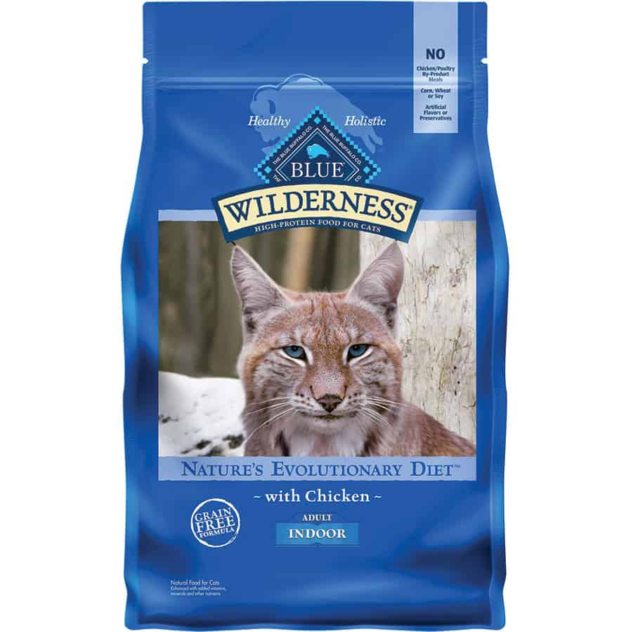 Blue Buffalo Wilderness Indoor Cat Food 5 lb