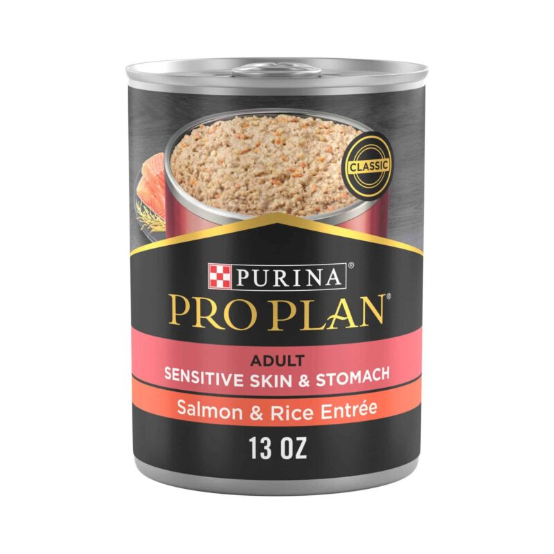 Pro Plan Sensitive Skin & Stomach Salmon & Rice Cans 13 oz