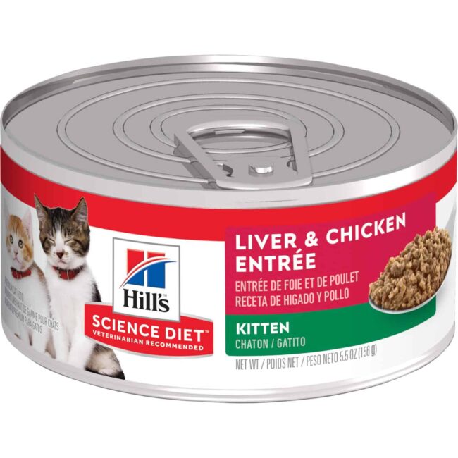 Science Diet Liver & Chicken Canned Kitten Food