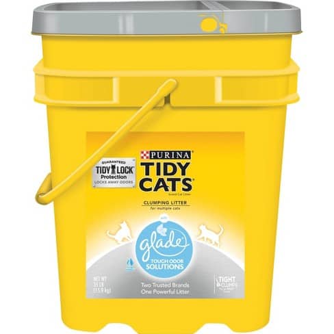 Tidy Cat Glade Tough Odor Solutions Cat Litter 35 lb