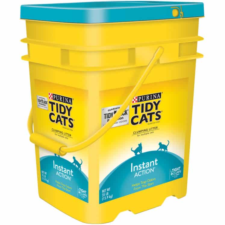 Tidy Cat Instant Action Clumping Cat Litter 35 lb
