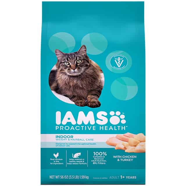IAMS Proactive Health Adult Indoor Weight Control & Hairball Cat Food