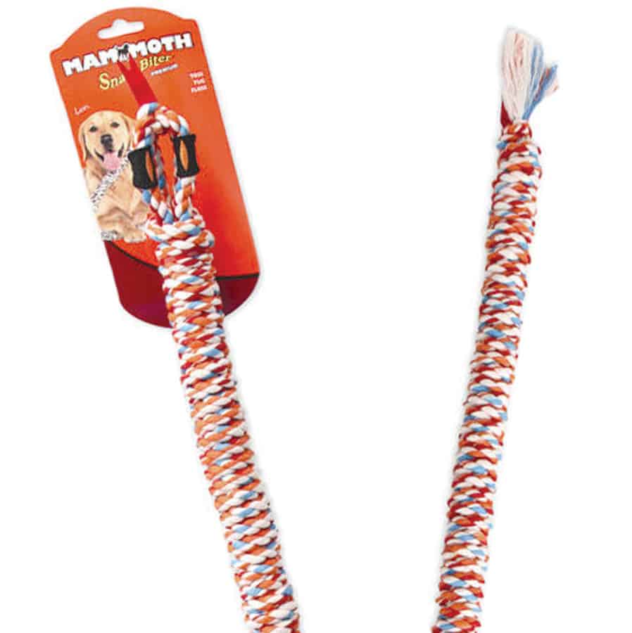 Mammoth SnakeBiter Dog Toy