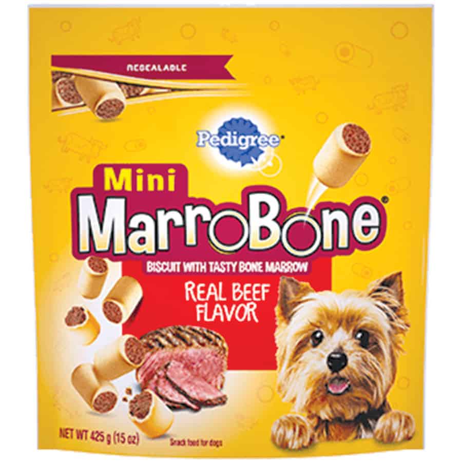 Mini MarroBone Beef Flavor Dog Treats 15 oz