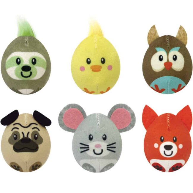 Multipet Assorted Catnip Buddies Cat Toy