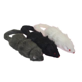 Multipet Assorted Long Mouse Cat Toy