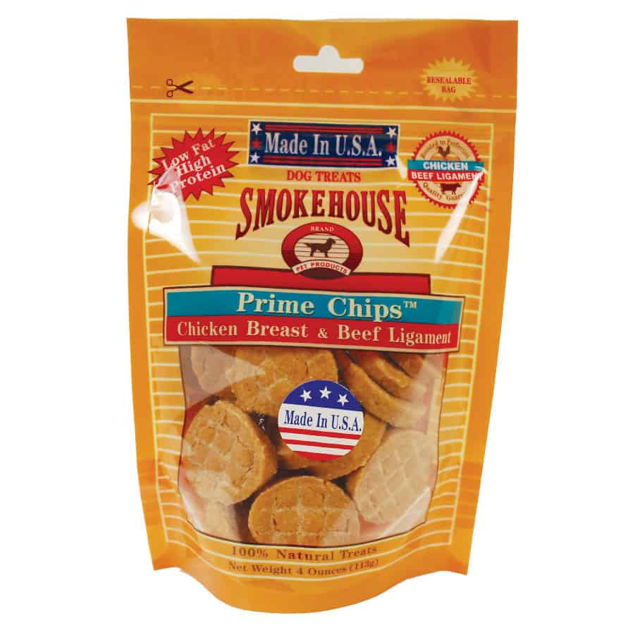 Smokehouse Prime Chips Chicken-Beef 4 oz