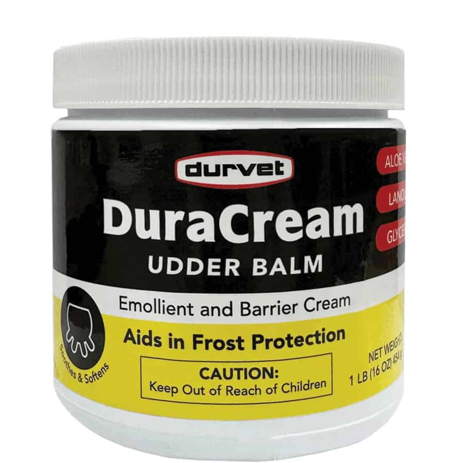 Durvet DuraCream Udder Balm Emollient & Barrier Cream 1 lb
