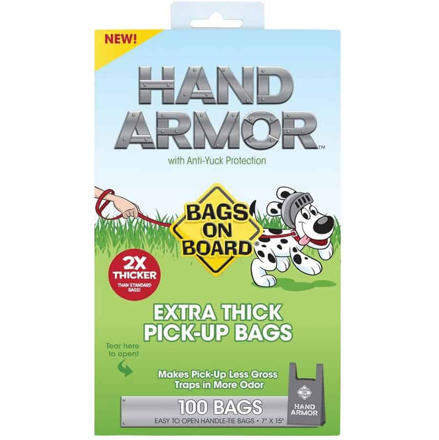 Hand Armor Bags on Board Waste Bags 100 Ct