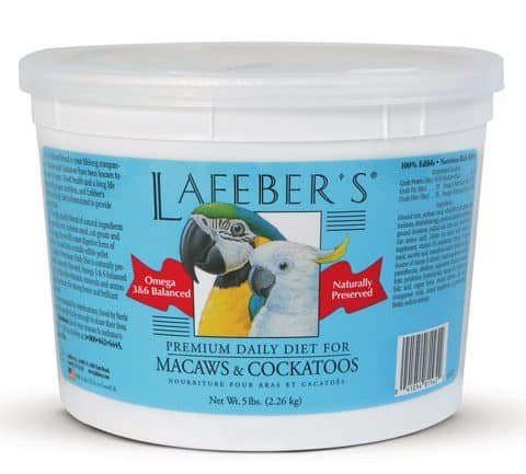 Lafeber Macaw & Cockatoo Pellets Bird Food 5 lb