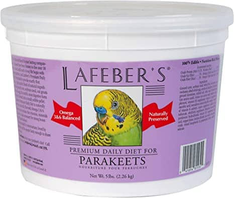 Lafeber Parakeet Pellets Bird Food 5 lb