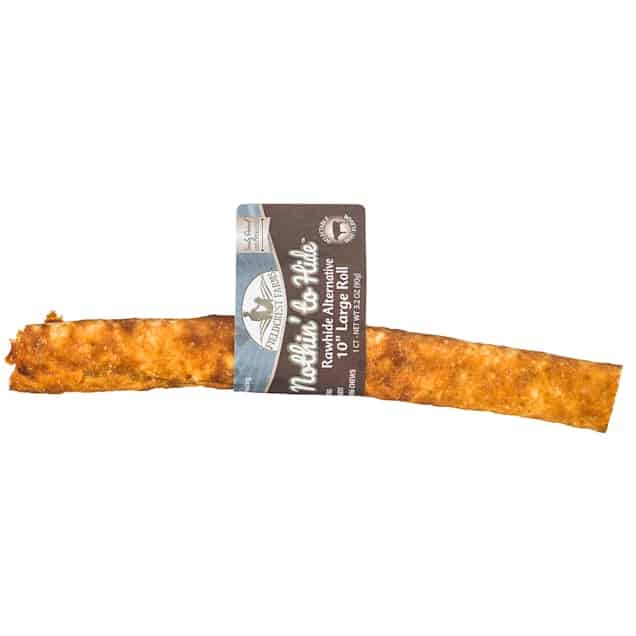 Nothin' To Hide Beef Roll Large 10" Dog Treat