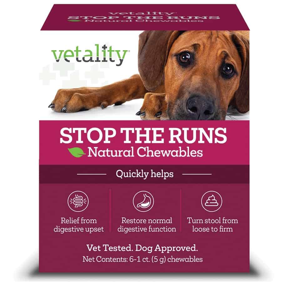 Vetality Stop the Runs Chewables 6 Ct