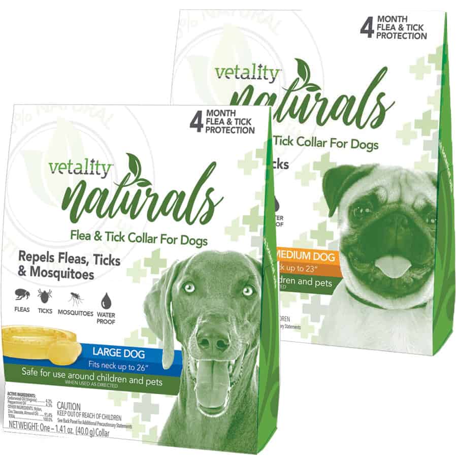 Vetality Naturals Flea & Tick Collar for Dogs
