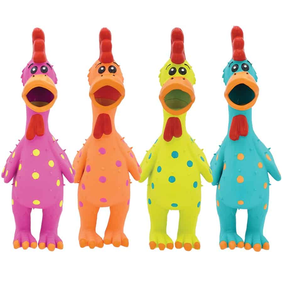 Globkens Chicken Latex Dog Toy