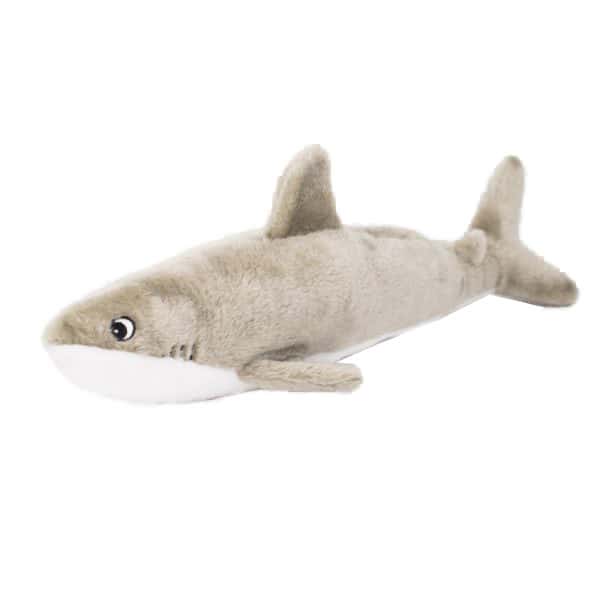 ZippyPaws Jigglerz Plush Shark Dog Toy