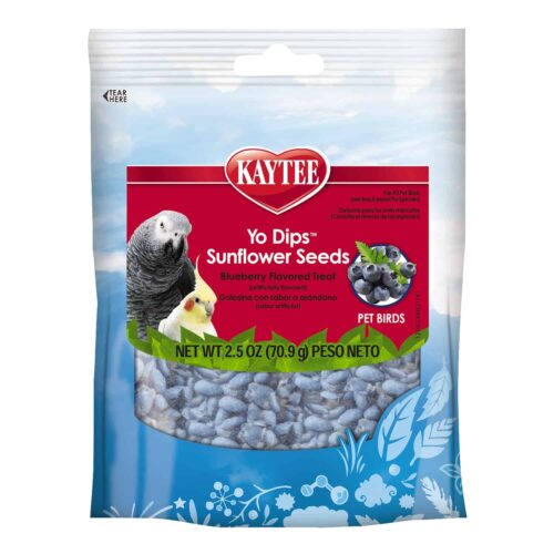 Kaytee Blueberry Flavored Yo Dips Sunflower Seeds 2.5 oz