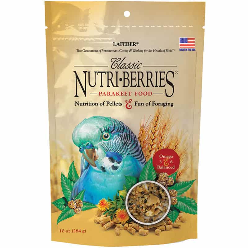 Lafeber's Classic Nutri-Berries Parakeet Food 10 oz