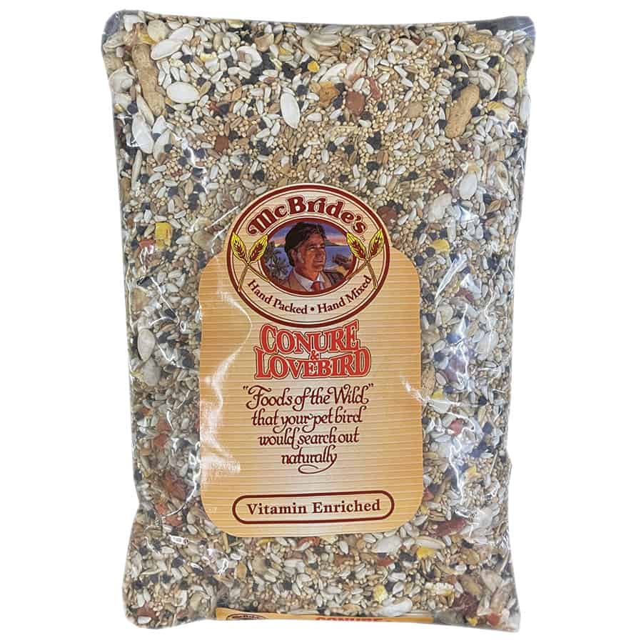 McBride Conure & Lovebird Mix Bird Food 20 lb