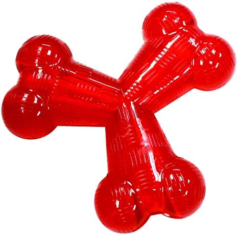 SPOT Play Strong Rubber Trident Dog Toy