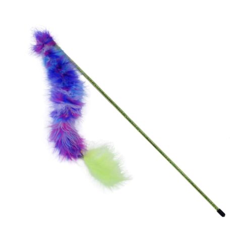 Turbo Feather Tail Wand Cat Toy