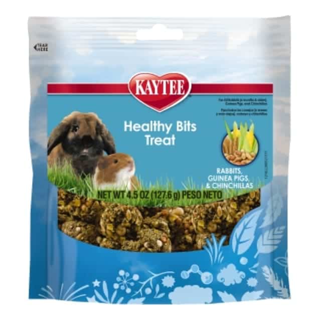 Kaytee Healthy Bits Treat for Rabbits, Guinea Pigs & Chinchillas 4.75 oz