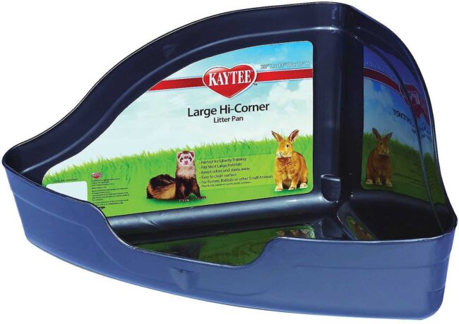 Kaytee Large Hi-Corner Litter Pan for Cages