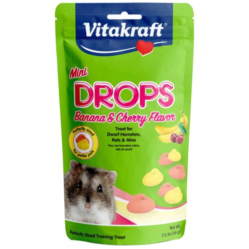 Vitakraft Mini Drops Banana Cherry 2.5 oz
