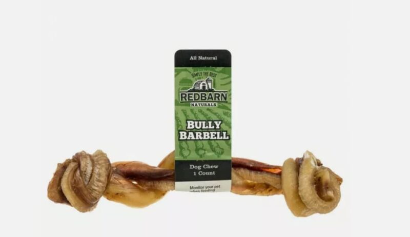 RedBarn Naturals Bully Barbell Dog Treat