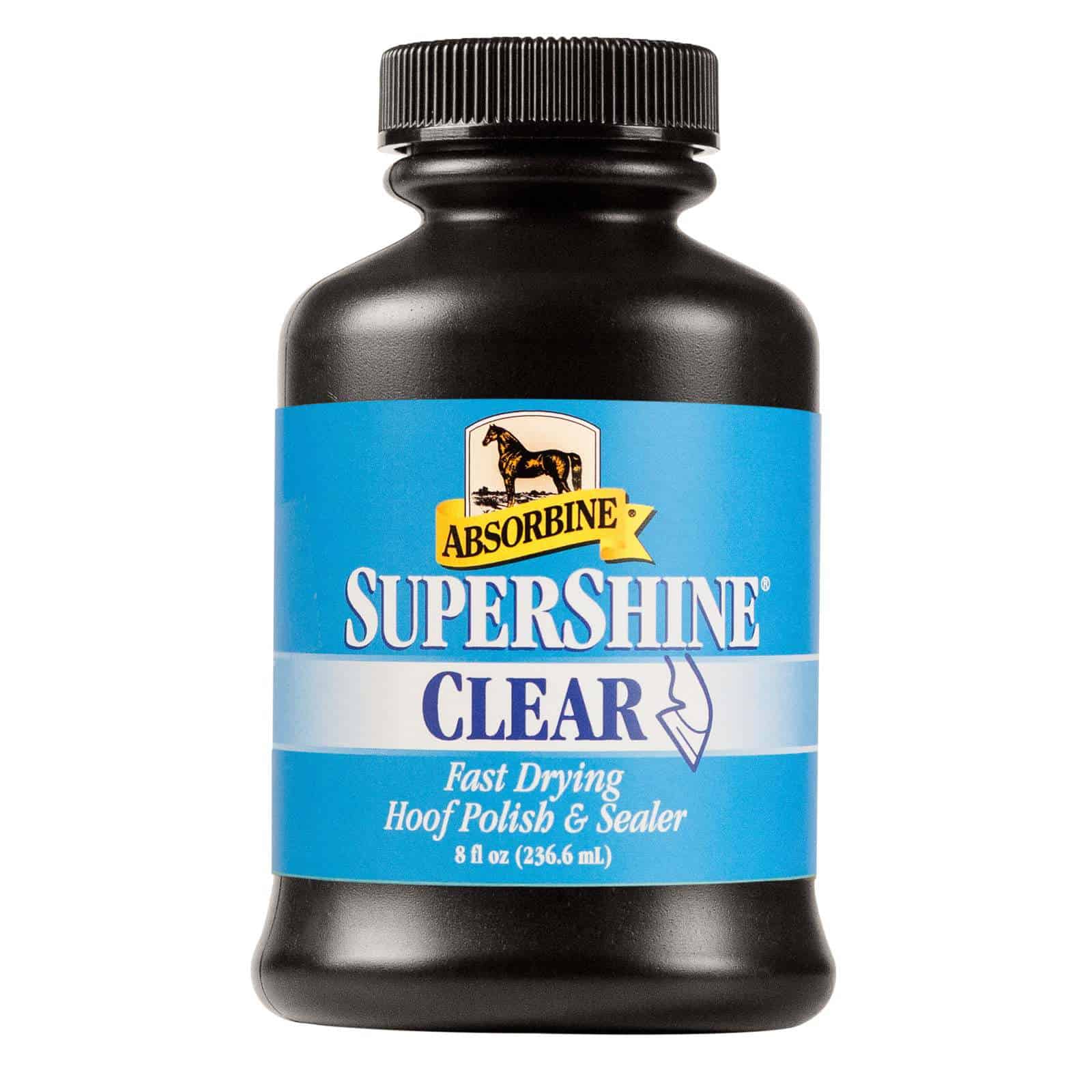 Absorbine SuperShine Clear Hoof Polish & Sealer 8 oz