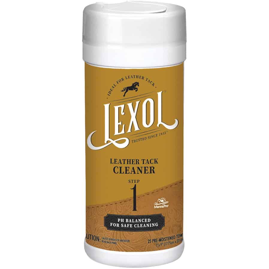 Lexol Step 1 Leather Cleaner Wipes 25 Ct