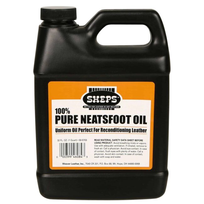 Sheps 100% Pure Neatsfoot Oil Leather Conditioner 32 oz