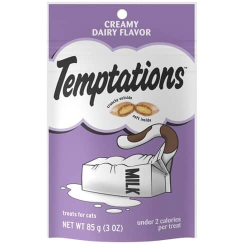 Temptations Creamy Dairy Flavor Cat Treats 3 oz