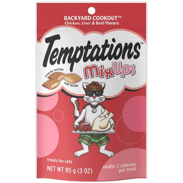 Temptations Mixups Backyard Cookout Cat Treats 3 oz