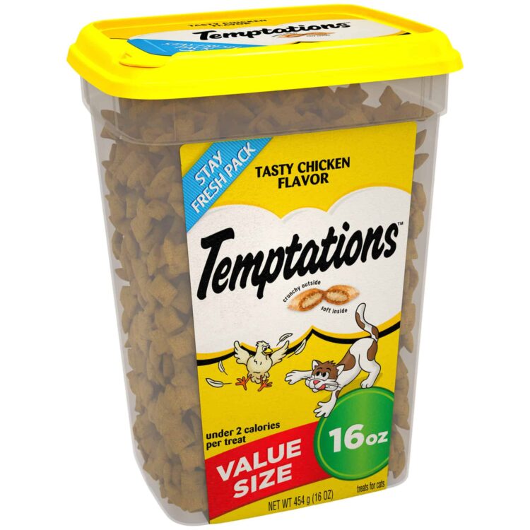 Temptations Tasty Chicken Flavor Cat Treats 16 oz