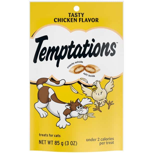 Temptations Tasty Chicken Flavor Cat Treats 3 oz