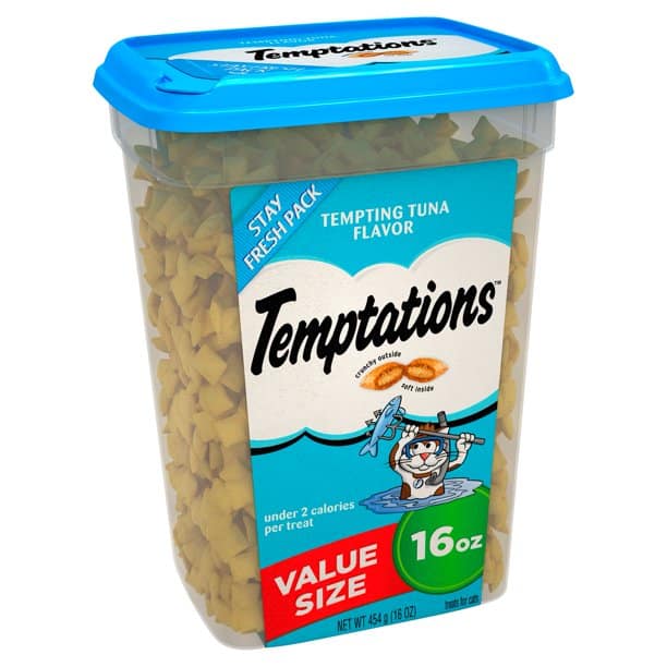 Temptations Tempting Tuna Flavor Cat Treats 16 oz
