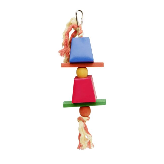 Living World Junglewood Festive Favors Box Rope Bird Toy